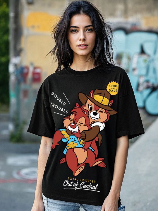 Graphic Printed Oversized T-shirt